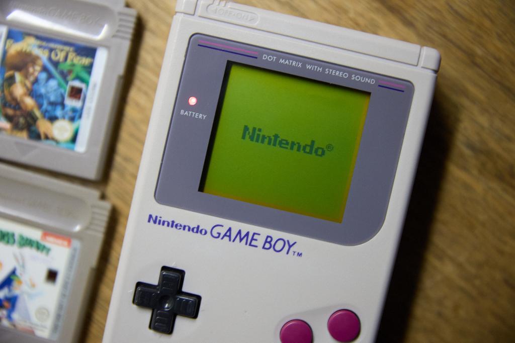 Gameboy Classic DMG01 + spellen, Ophalen of Verzenden, Refurbished, Game Boy Classic, Met games