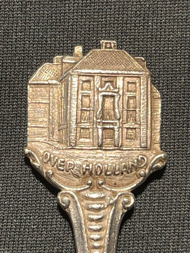 Vintage lepeltje Over Holland., Antiek en Kunst, Antiek | Bestek, Ophalen of Verzenden