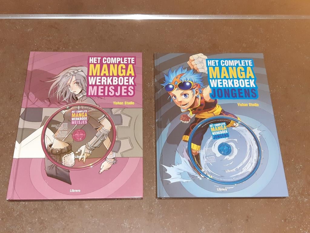 Het complete manga werkboek meisjes + jongens nieuwstaat, Boeken, Ophalen of Verzenden, Zo goed als nieuw, Breien en Haken