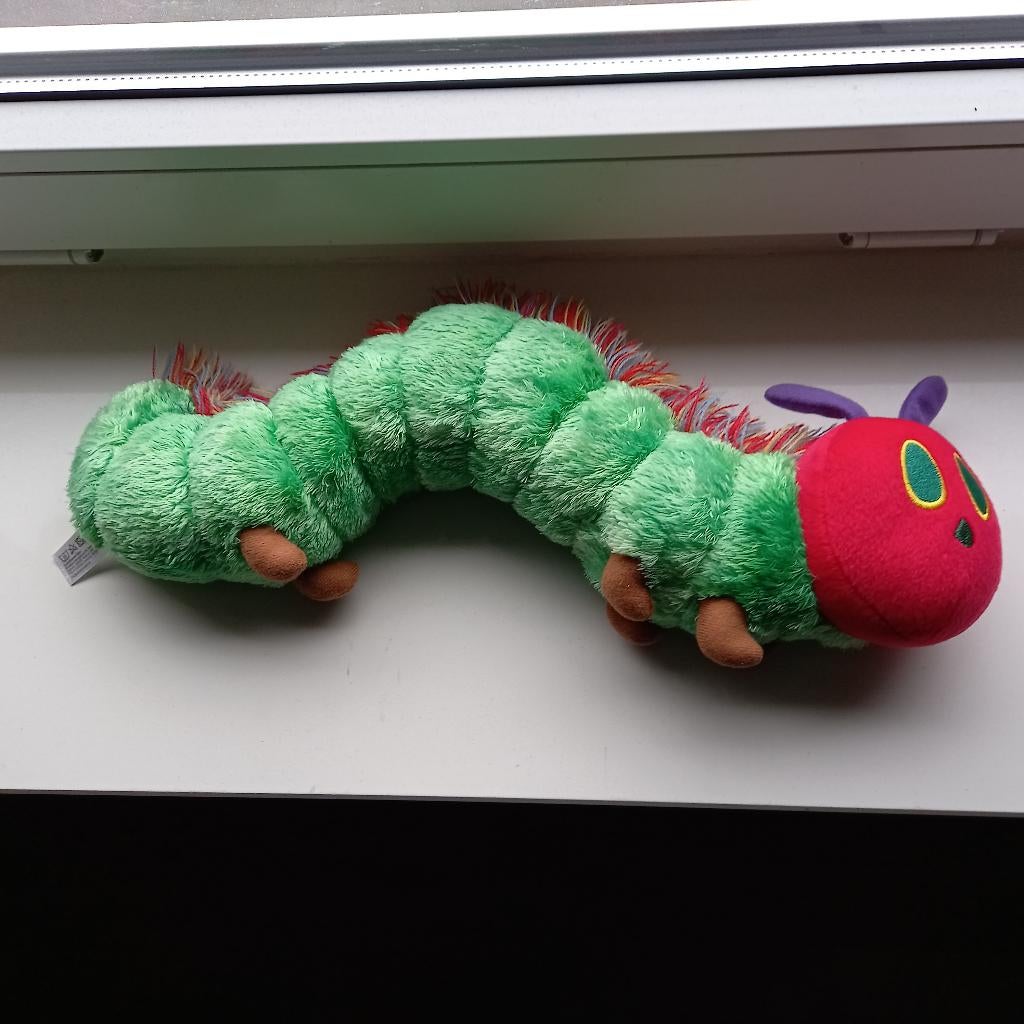 Rupsje nooitgenoeg knuffel 40 cm ., Kinderen en Baby's, Speelgoed | Knuffels en Pluche, Ophalen of Verzenden, Zo goed als nieuw