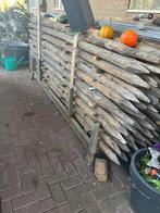 Te koop afrastering palen moet nu weg, Ophalen, Gebruikt