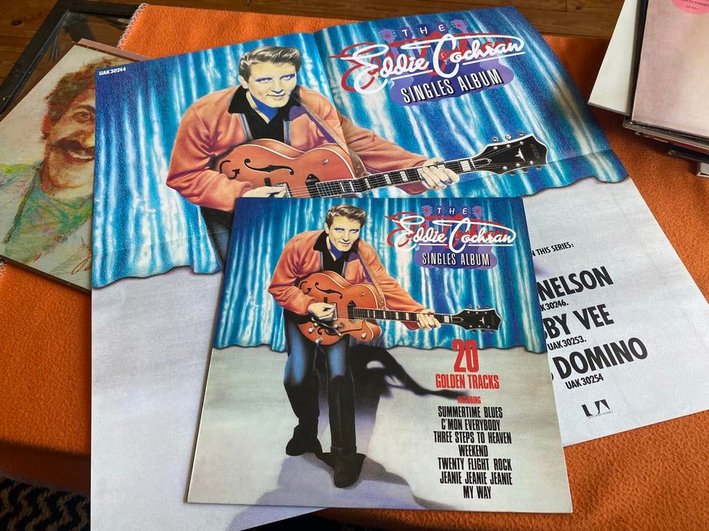 Eddie Cochran, Ophalen of Verzenden, Zo goed als nieuw, 12 inch
