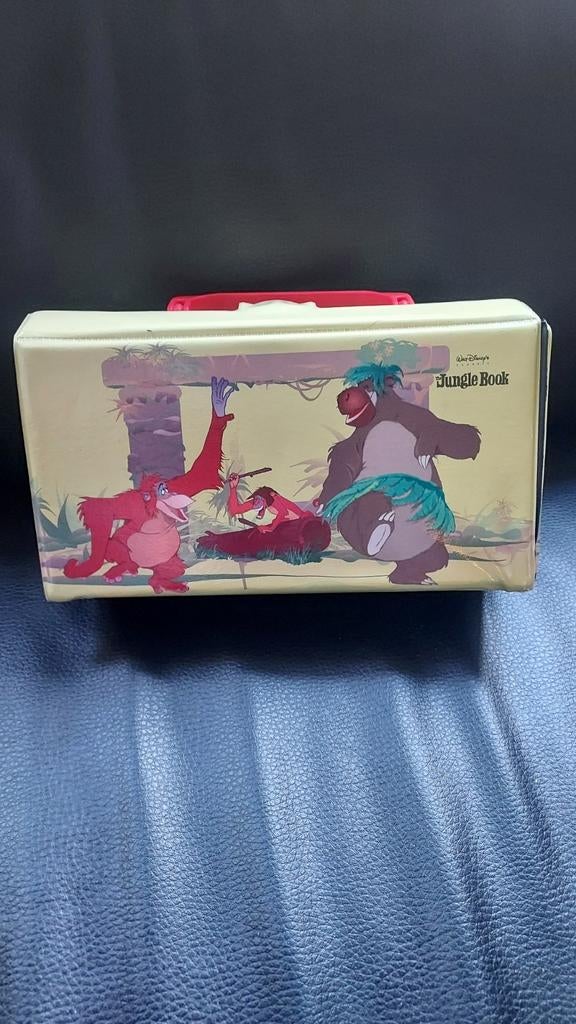Vintage Disney Jungle Book Cassettebandjes Koffer, Ophalen of Verzenden, Gebruikt