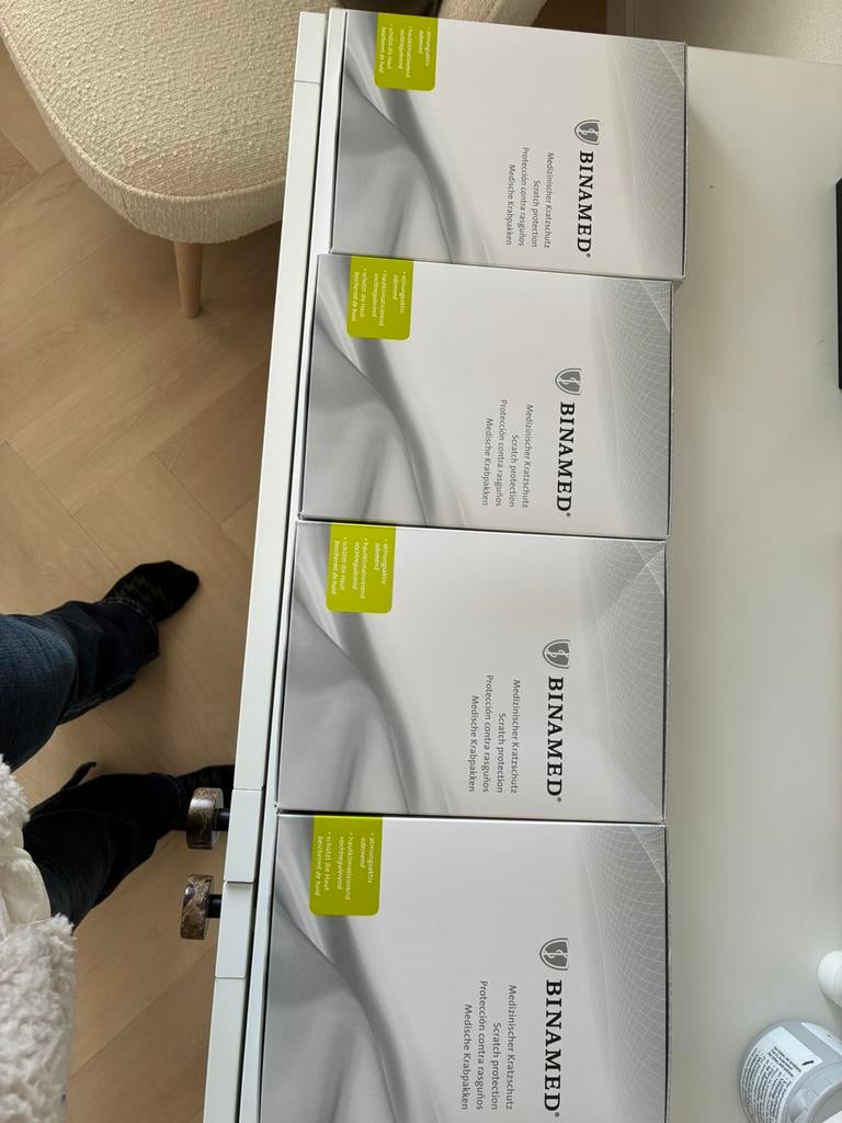 Binamed anti krap pakjes 98-104 (nieuw in doos), Ophalen, Nieuw, Maat 104