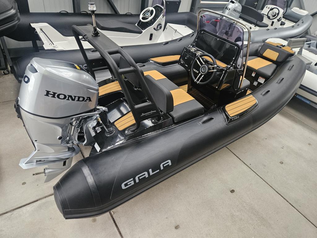 Gala Viking 420 incl. Honda BF60 (bj 2025), Watersport en Boten, Nieuw, Overige brandstoffen, Minder dan 70 pk, Overige merken
