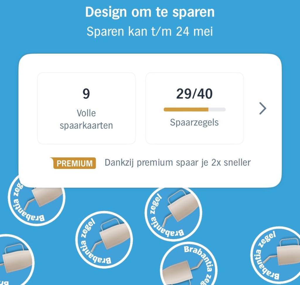 9 volle spaarkaarten AH Brabantia zegels, Albert Heijn, Ophalen