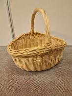 Rieten mand met hengsel, Ophalen of Verzenden