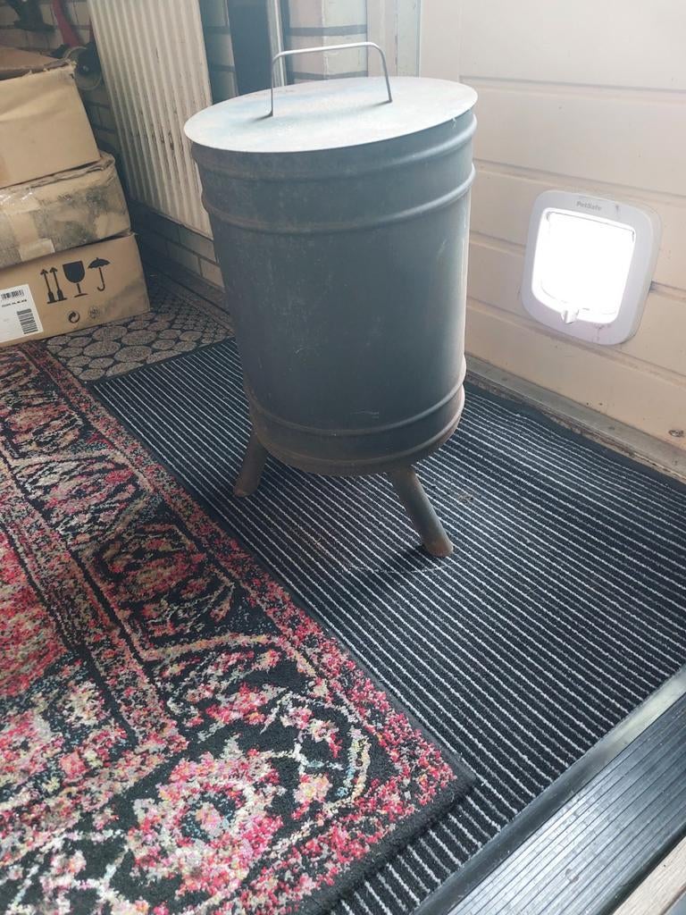 Tuinkachel. Tuinhaard., Ophalen