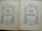 Händel sonaten 1 - viool en piano, Gebruikt, Klassiek, Ophalen of Verzenden, Viool of Altviool