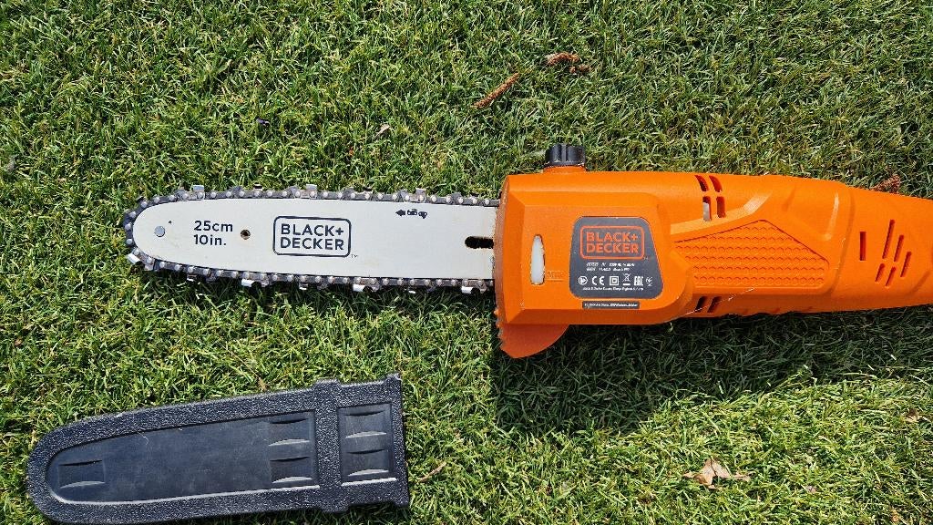 Black & Decker kettingzaag / hoogsnoeier, Ophalen, 50 mm of meer, Telescopisch, Black & Decker