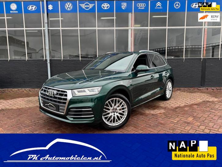 Audi Q5 2.0 TFSI Quattro S-Line *NAPPA LEDER + PANODAK + B&O, Auto's, Audi, Bedrijf, Te koop, Q5, 360° camera, 4x4, ABS, Achteruitrijcamera