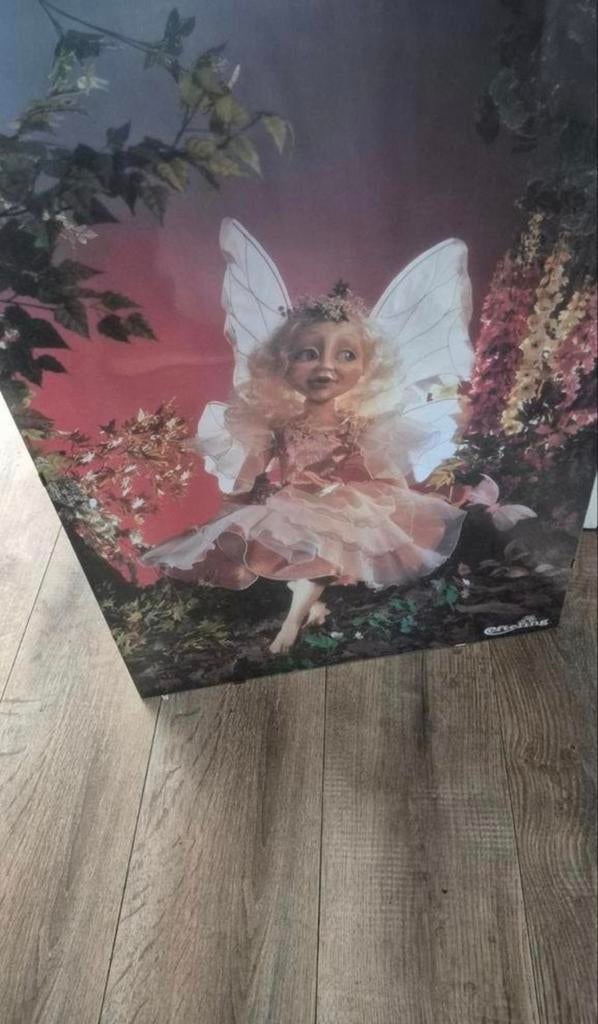 Oude Droomvlucht Poster met Lijst - Efteling Sprookje, Ophalen, Minder dan 50 cm