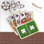 klaverjas bridge kaart, Ophalen of Verzenden, Nieuw, Kerst