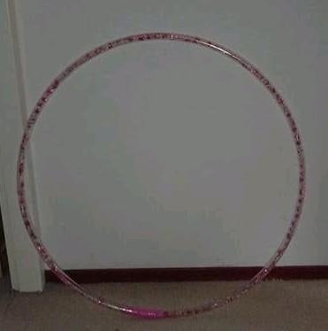 Roze glitter hoepel, Ophalen, Zo goed als nieuw, Meisje