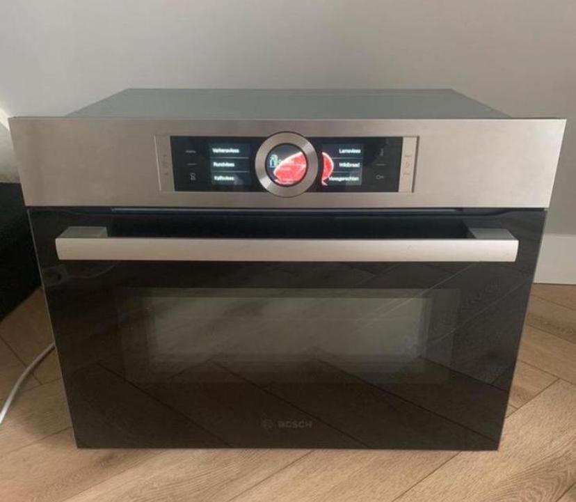 Bosch combi oven / magnetron, Witgoed en Apparatuur, Magnetrons, Ophalen, Zo goed als nieuw, Oven, Inbouw