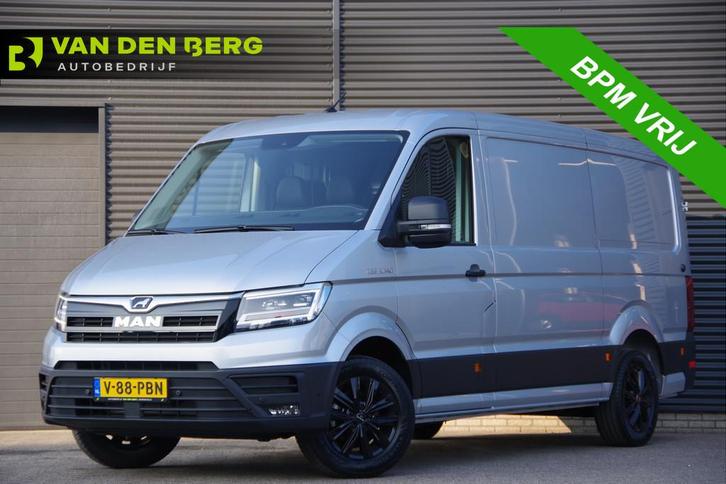 MAN TGE 3.140 35 2.0 L3H2 140PK AUT. LED, TREKHAAK, CAMERA,, Auto's, Bestelauto's, Bedrijf, Te koop, ABS, Achteruitrijcamera, Airconditioning
