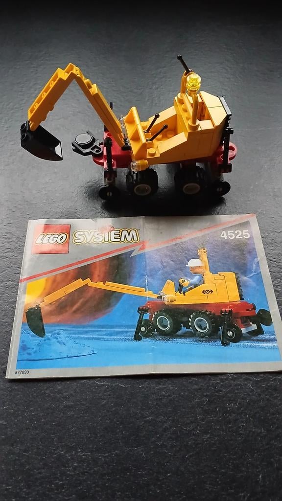 Lego 4525 Railway repair 9v, Kinderen en Baby's, Speelgoed | Duplo en Lego, City, Lego, Ophalen of Verzenden, Zo goed als nieuw