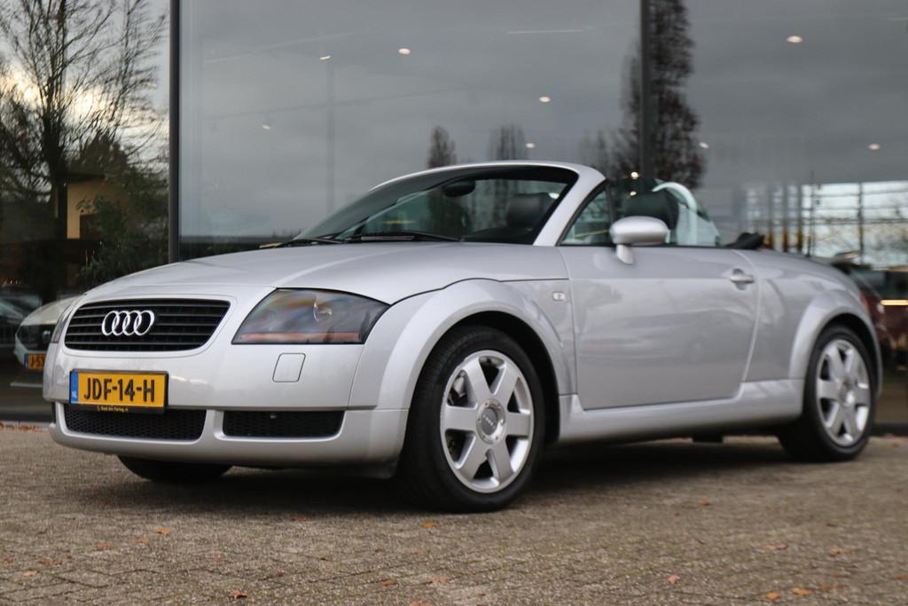 AUDI TT ROADSTER 1.8 5V 225PK TURBO QUATTRO *1E EIG. 61.655K, Auto's, Audi, TT, Gebruikt, Zwart, 4 cilinders