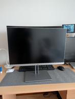 HP monitor 1080p 24in Full HD, Computers en Software, Monitoren, Ophalen, Full HD, Zo goed als nieuw, HP