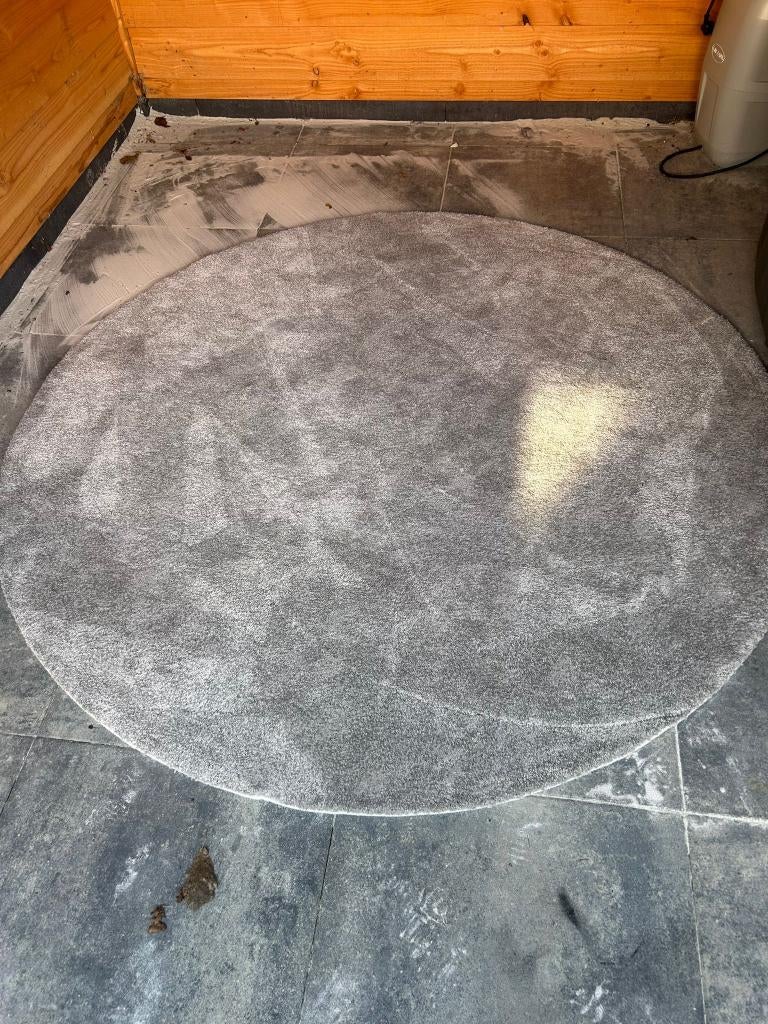 Rond vloerkleed Stoense, Ophalen, 150 tot 200 cm, Rond, Zo goed als nieuw