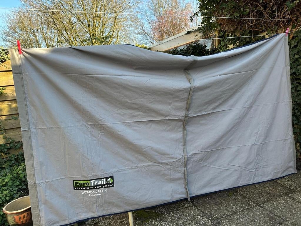 Windscherm Eurotrail 500 x 150 cm, Ophalen of Verzenden, Zo goed als nieuw