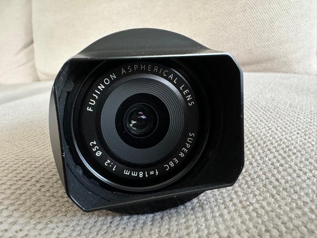 Fujifilm XF 18mm f/2 R 420euro, Audio, Tv en Foto, Fotografie | Lenzen en Objectieven, Ophalen of Verzenden, Gebruikt, Groothoeklens