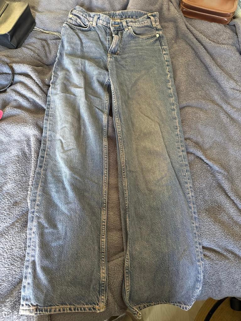Arket wide leg jeans, Kleding | Dames, Ophalen, Gedragen, Blauw, W27 (confectie 34) of kleiner