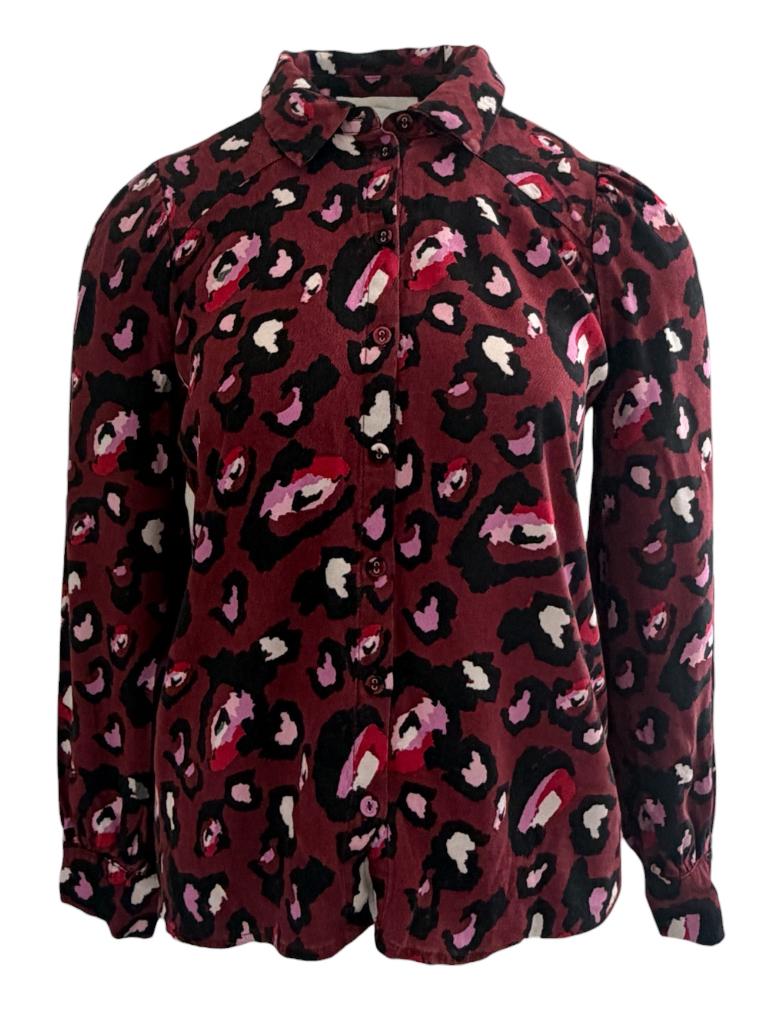 Pom Amsterdam blouse XS, Blauw, Ophalen of Verzenden, Zo goed als nieuw, Maat 34 (XS) of kleiner