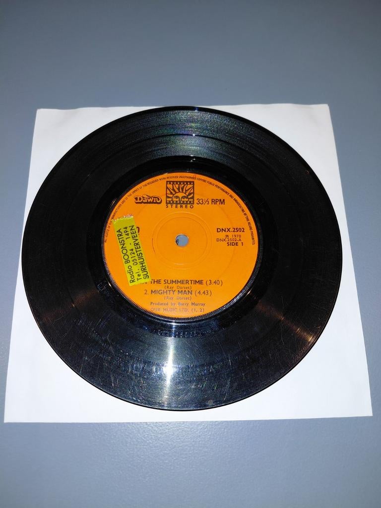 Mungo Jerry- the summertime, Cd's en Dvd's, Vinyl Singles, Ophalen of Verzenden, Gebruikt, 7 inch, Pop