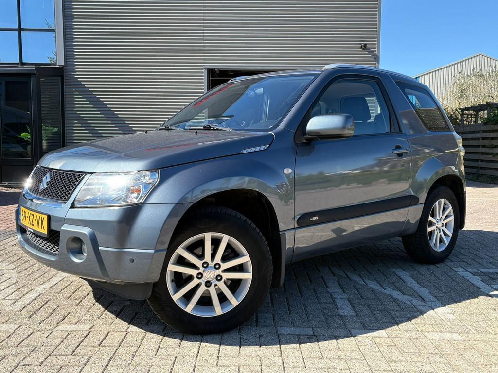 Suzuki Grand Vitara 1.6-16V High Executive Nieuwe APK LEER!, 1355 kg, Zwart, 4 cilinders, Grand Vitara
