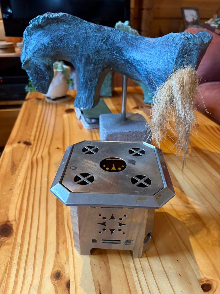 Rechaud rvs, Antiek en Kunst, Ophalen of Verzenden