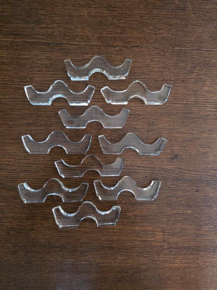 Set van 10 dubbele messenleggers, Antiek en Kunst, Curiosa en Brocante, Ophalen of Verzenden