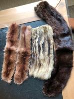dieren huiden  ( diversen maten)Dames Bont muts ( Nerts ), Ophalen of Verzenden, Zo goed als nieuw, Overige diersoorten