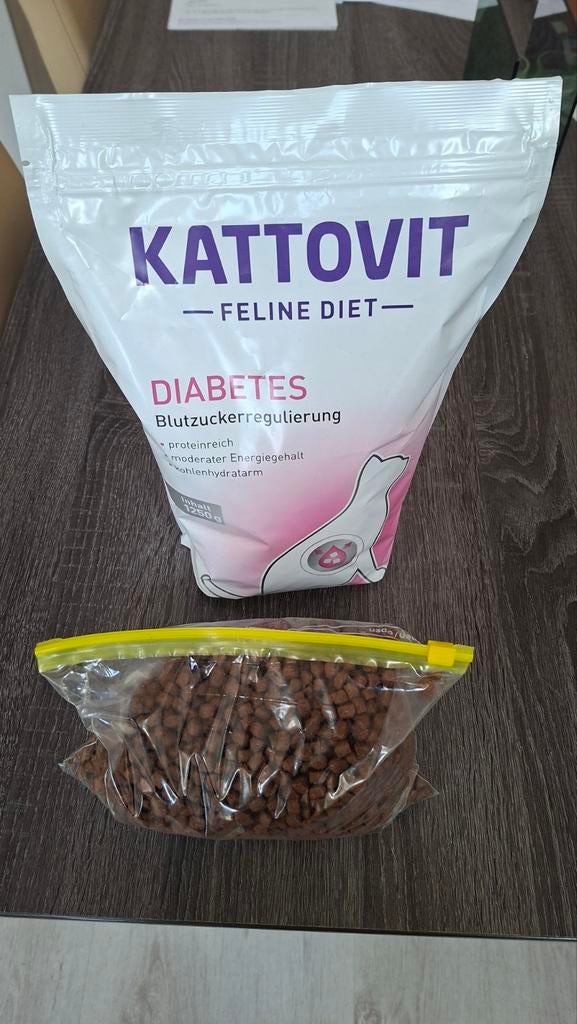 Kattovit Diabetes brokjes voor poes of kat, Dieren en Toebehoren, Dierenvoeding, Ophalen, Kat