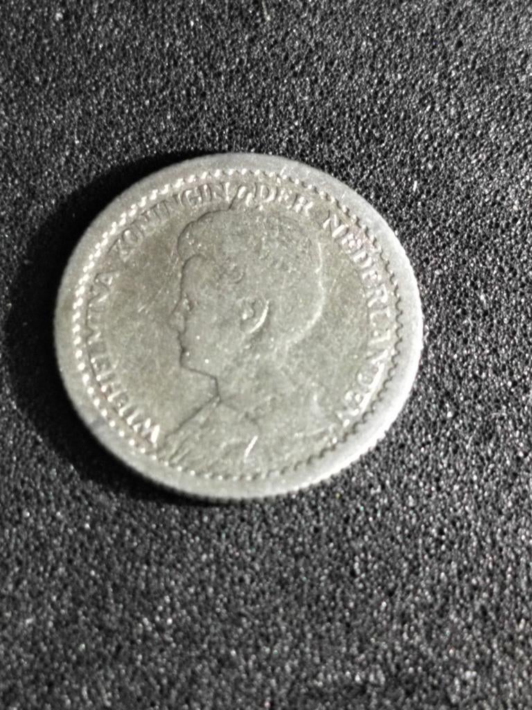 10 cent 1914, Postzegels en Munten, Munten | Nederland, Ophalen of Verzenden, Koningin Wilhelmina, 10 cent
