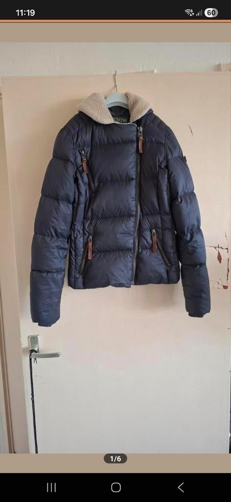 Moscow Winterjas XS - Heerlijk Warm en Stijlvol, Blauw, Ophalen of Verzenden, Moscow, Maat 34 (XS) of kleiner