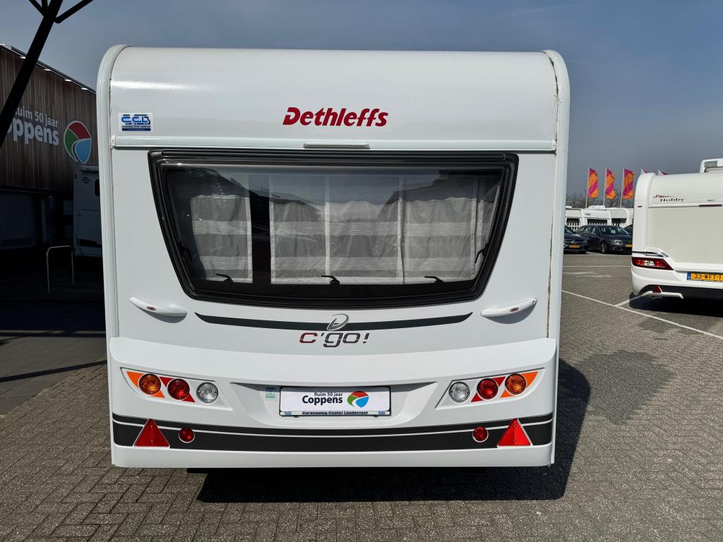 Dethleffs C'Go 415 QL 2023 MOVER + NIEUWE TENT!, Caravans en Kamperen, Caravans, Schokbreker, Bedrijf, Treinzit, Tot en met 4