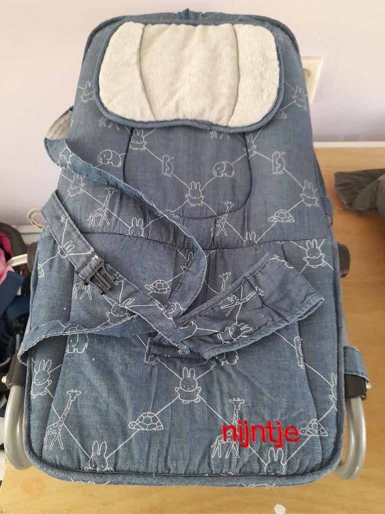 Wipstoel van nijntje, Kinderen en Baby's, Wipstoeltjes, Verstelbaar, Wipstoel, Zo goed als nieuw, Ophalen