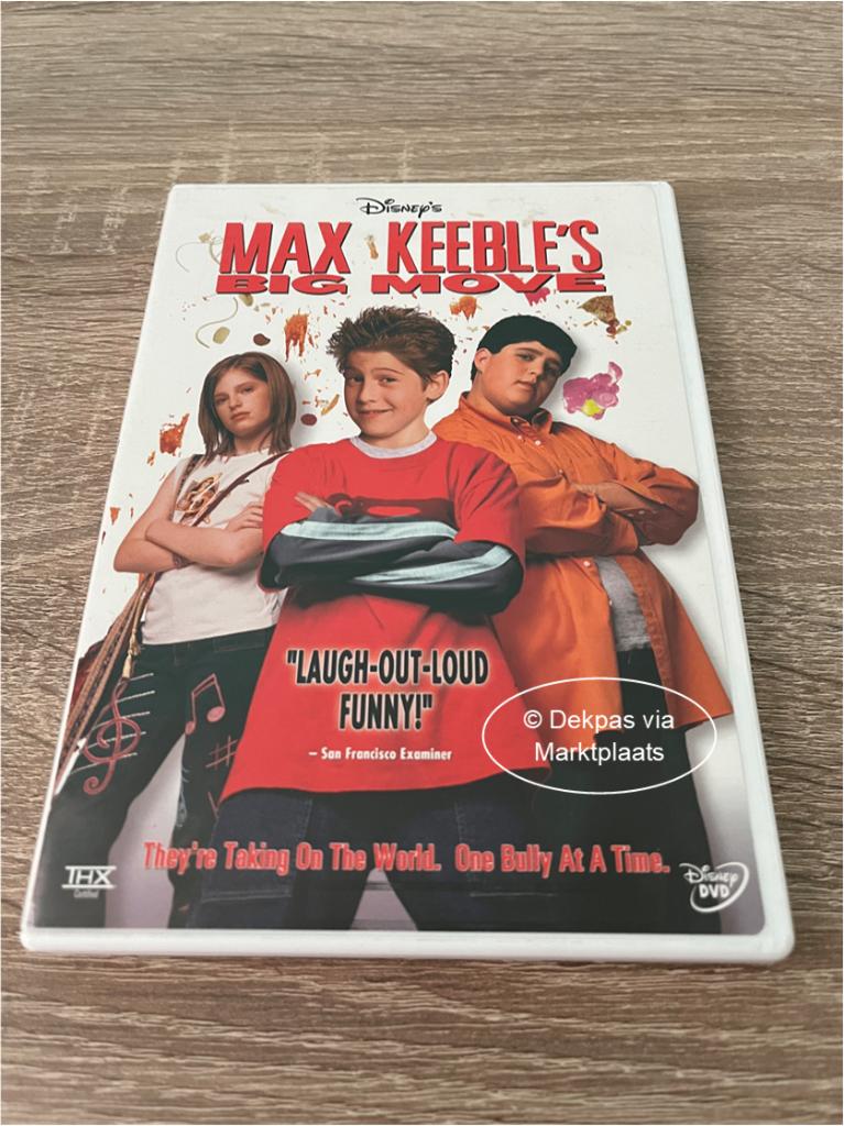 Dvd Max Keeble's Big Move - N-NLO - R1, Alle leeftijden, Ophalen of Verzenden, Gebruikt, Actiekomedie