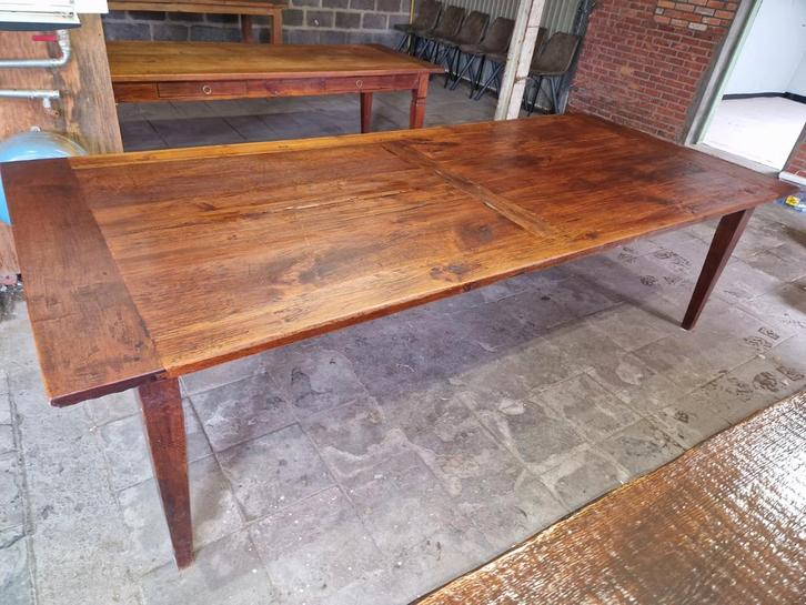 280cm authentieke boerentafel, Antiek en Kunst, Antiek | Meubels | Tafels, Ophalen