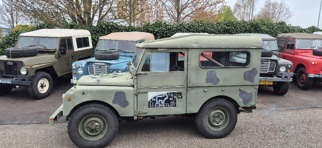 Landrover 86 1956 perfect chassis!!, Auto's, 4 cilinders, 7 stoelen, Bedrijf, Handgeschakeld