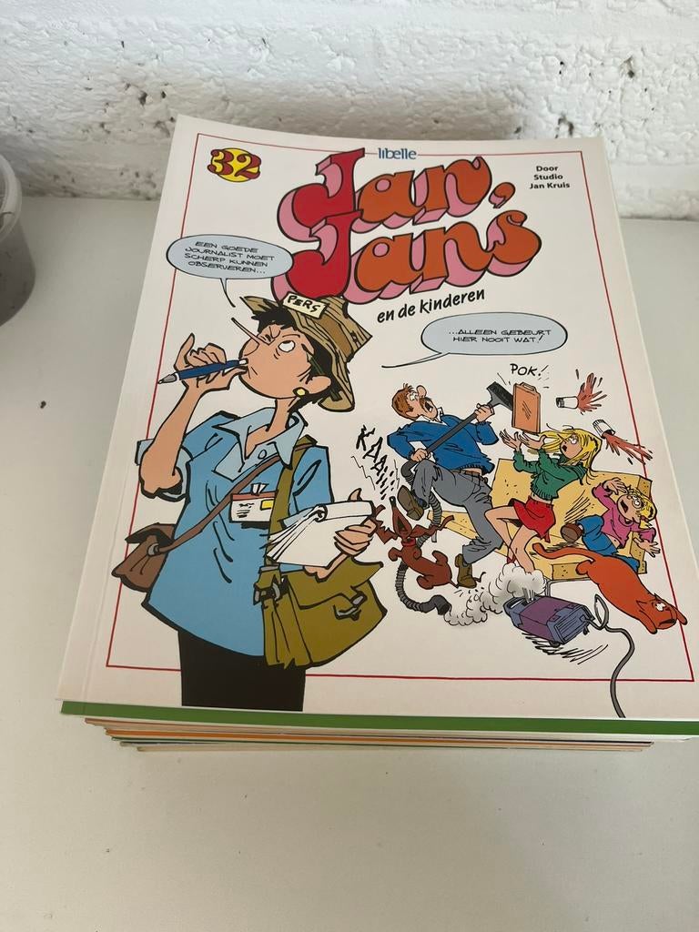 Jan, Jans en de Kinderen stripboeken, Jan Kruis, Europa, Ophalen of Verzenden, Zo goed als nieuw