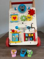 Woezel en Pip houten loopkar met activiteiten, Ophalen, Gebruikt, Overige typen, Met wieltjes