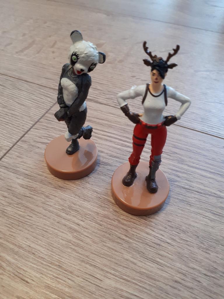 Fortnite character stamper - P.A.N.D.A.  Team leader & Red N, Verzenden, Nieuw