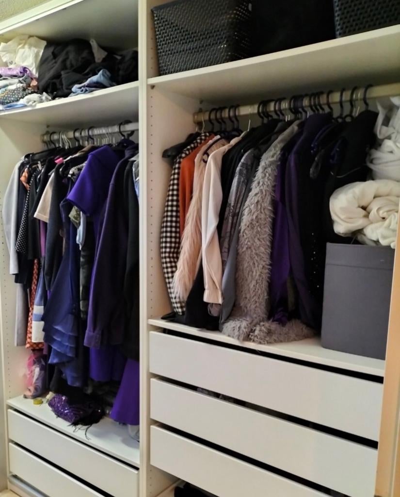 Pax ikea kledingkast compleet met inrichting IKEA, Ophalen, Zo goed als nieuw, 200 cm of meer, IKEA