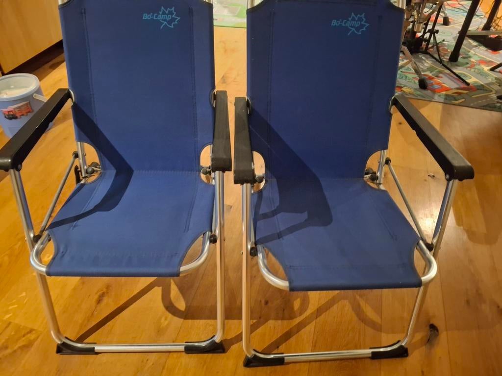 Comfortabele kinder campingstoel - 73 cm hoog, Caravans en Kamperen, Kampeermeubelen, Ophalen, Gebruikt, Campingstoel