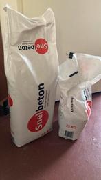 35 kg snelbeton, Ophalen