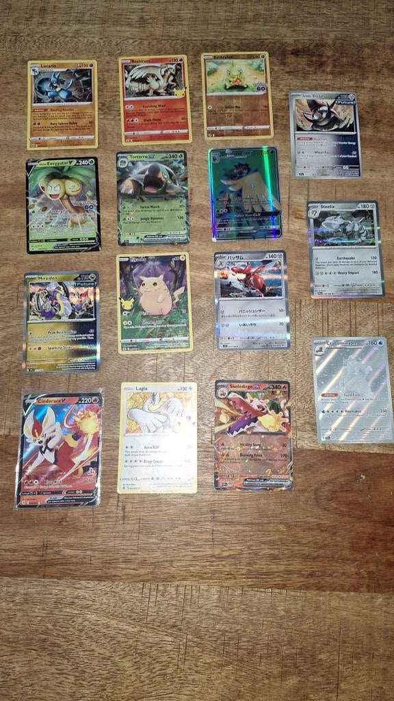 Pokémon kaarten zo goed als nieuw, Ophalen of Verzenden, Zo goed als nieuw, Meerdere kaarten