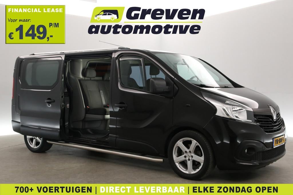 Renault Trafic 1.6 dCi L2H1 | Dubbele Cabine | Airco | Cruis, Auto's, Bestelauto's, Voorwielaandrijving, Euro 5, Gebruikt, 4 cilinders