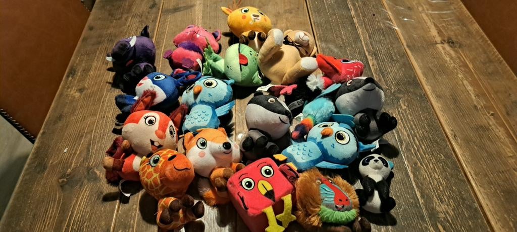 Kleine knuffeltjes van Lidl - Diverse dieren, Lidl, Gebruikt, Overige typen, Ophalen of Verzenden